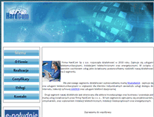 Tablet Screenshot of hardcom.pl